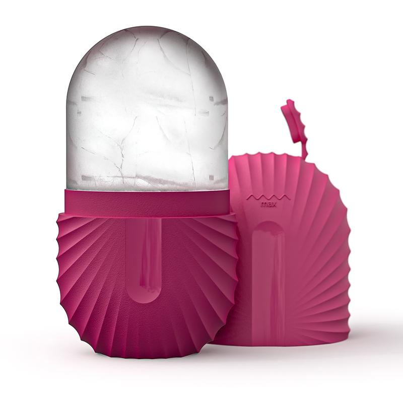 Facial Ice Roller, Refreshing Ice Block Massage Tool, for Facial Care, Can Reduce Swelling and Dark Circles, Shrink Pores and Improve Skin Texture. Gift Set for Both Men and Women'S Facial Ice Rollers.