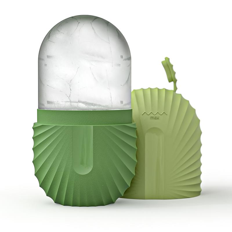 Facial Ice Roller, Refreshing Ice Block Massage Tool, for Facial Care, Can Reduce Swelling and Dark Circles, Shrink Pores and Improve Skin Texture. Gift Set for Both Men and Women'S Facial Ice Rollers.